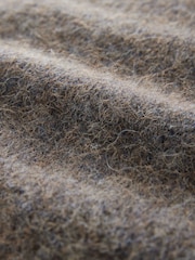 Серый - Relaxed Fit Signature Brushed Alpaca/Wool Mix Crew Jumper - Image 7 of 7