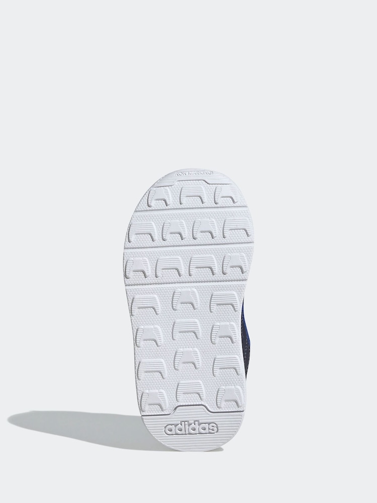 Marineblauw/wit - adidas Kids Tensaur Switch Shoes - Image 6 of 8