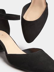 Long Tall Sally Micro Zweiteilige Sandalen mit mittelhohem Absatz und spitzer Zehenpartie - Bild 4 von 5