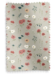 Sophie Allport Red Poppy Meadow Made to Measure 100% Cotton Curtains - Image 9 of 9