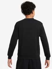 Nike Black/Gold Club Fleece Sweatshirt - Image 2 of 3