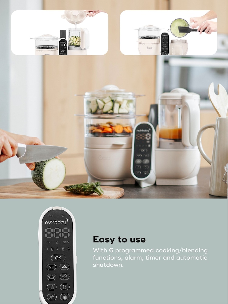Babymoov Mineral Nutribaby Plus Baby Food Maker - Image 6 of 6