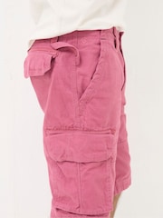FatFace Breakyard Pink Cargo Shorts - Image 4 of 5