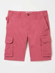 FatFace Breakyard Pink Cargo Shorts - Image 5 of 5