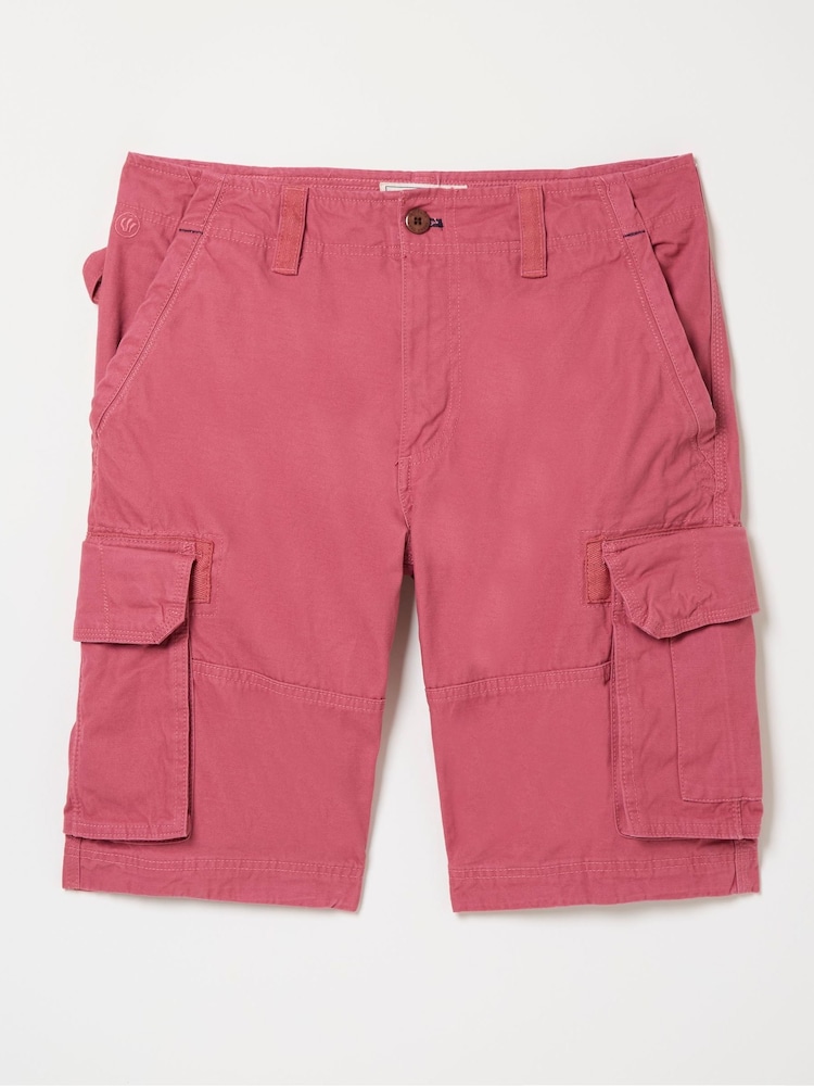 FatFace Breakyard Pink Cargo Shorts - Image 5 of 5