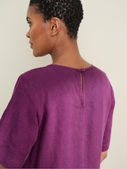 Seasalt Cornwall Purple Grass Wave Dress - Image 3 of 10