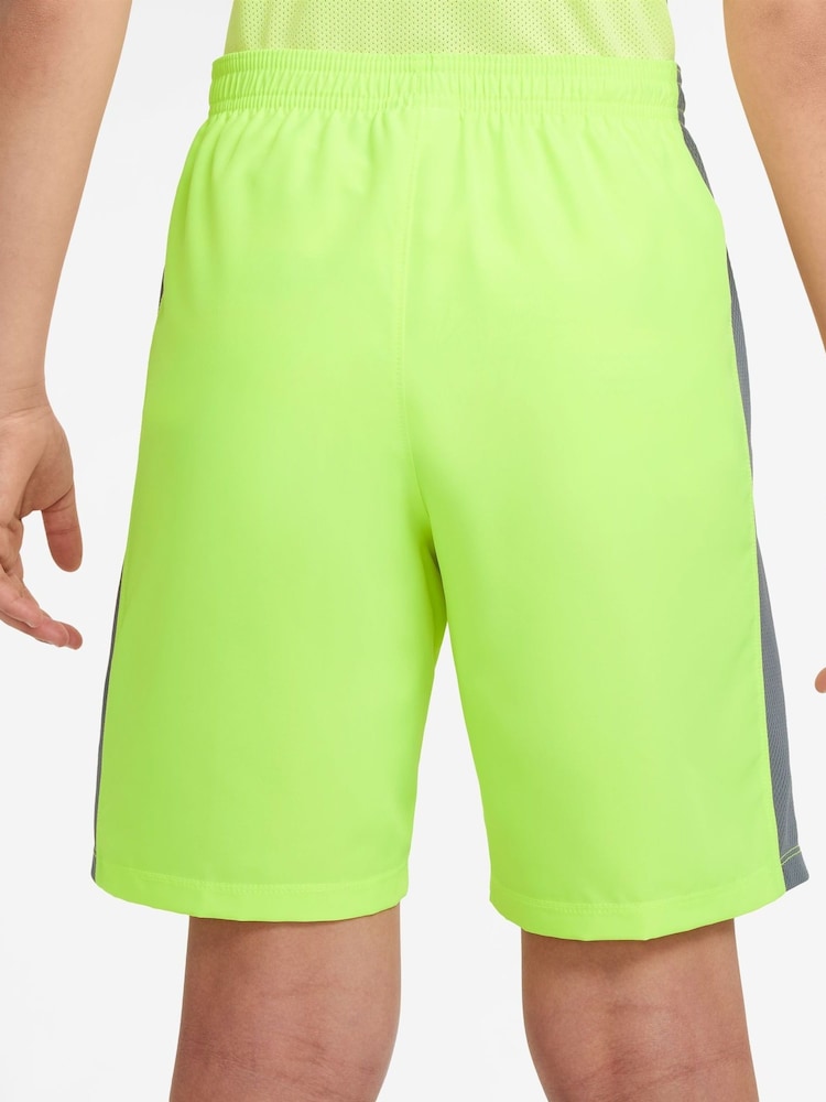 Nike Volt/Cool Grey Academy23 Football Shorts - Image 2 of 4