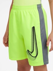 Nike Volt/Cool Grey Academy23 Football Shorts - Image 3 of 4