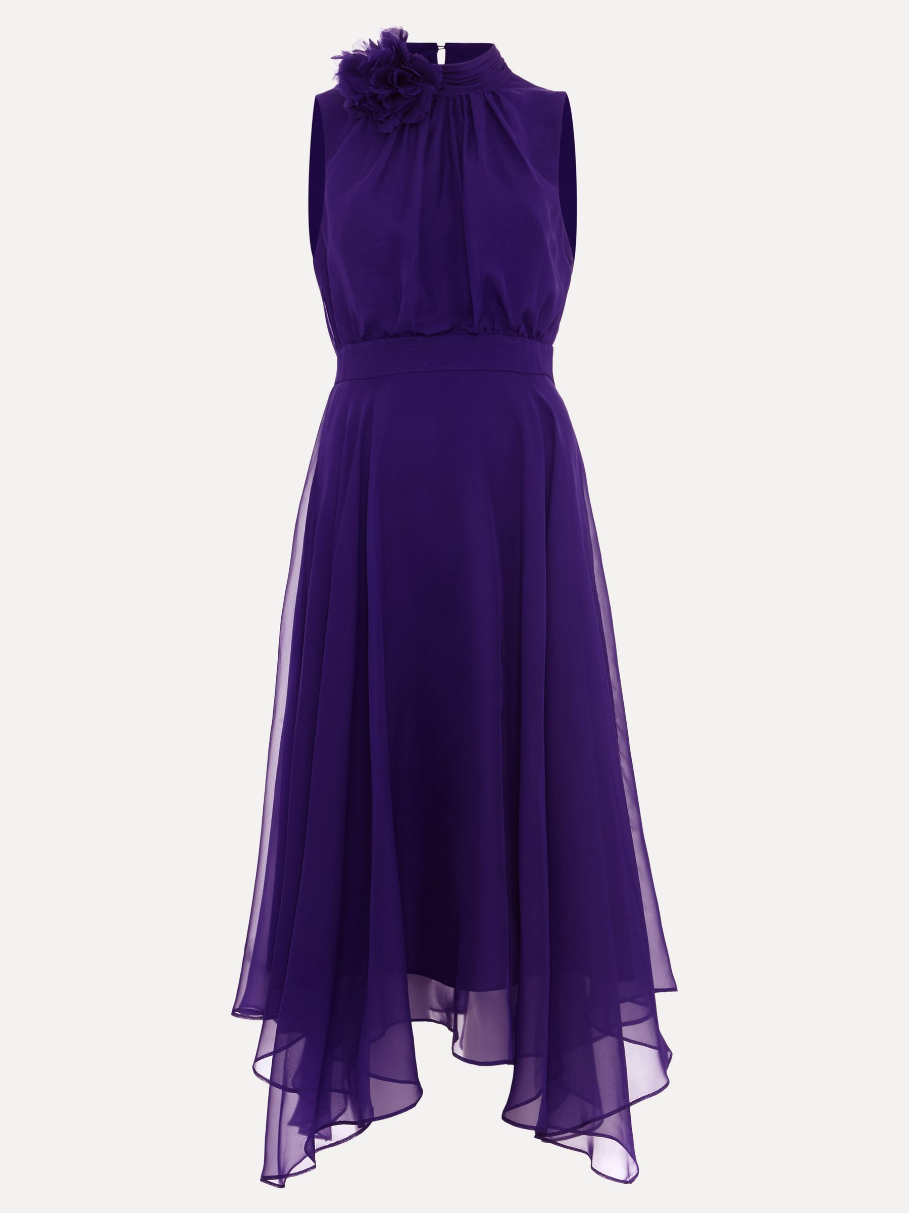 Buy Phase Eight Purple Lucinda Fit And Flare Dress from the