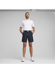 Weiß - Puma Pure Solid Golf Herren Polo-Shirt - Bild 3 von 6