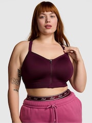 Victoria's Secret PINK Purple Rose Sports Bra - Image 1 of 4