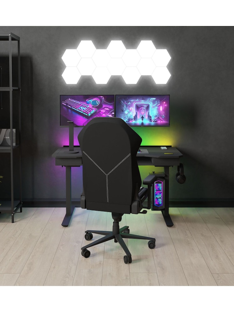 Koble White Vortex Gaming Chair - Image 4 of 4