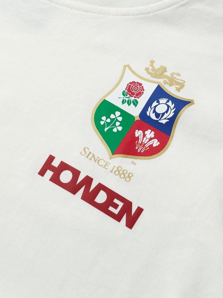 Canterbury Cream British & Irish Lions Rugby Cotton Jersey T-Shirt - Image 3 of 8