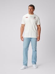 Canterbury Cream British & Irish Lions Rugby Cotton Jersey T-Shirt - Image 4 of 8