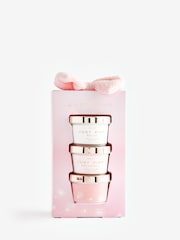 Set of 3 Just Pink Face Masks and Bow Headband Gift Set - Image 4 of 4