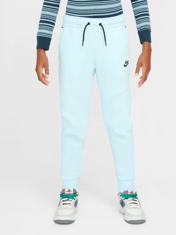Nike Blue/Black Tech Fleece Joggers - Image 1 of 8