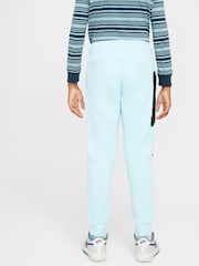 Nike Blue/Black Tech Fleece Joggers - Image 2 of 8