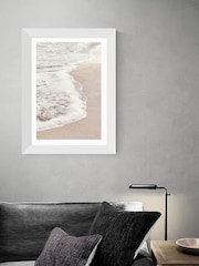 East End Prints White Waves II White Framed Art Print - Image 2 of 3