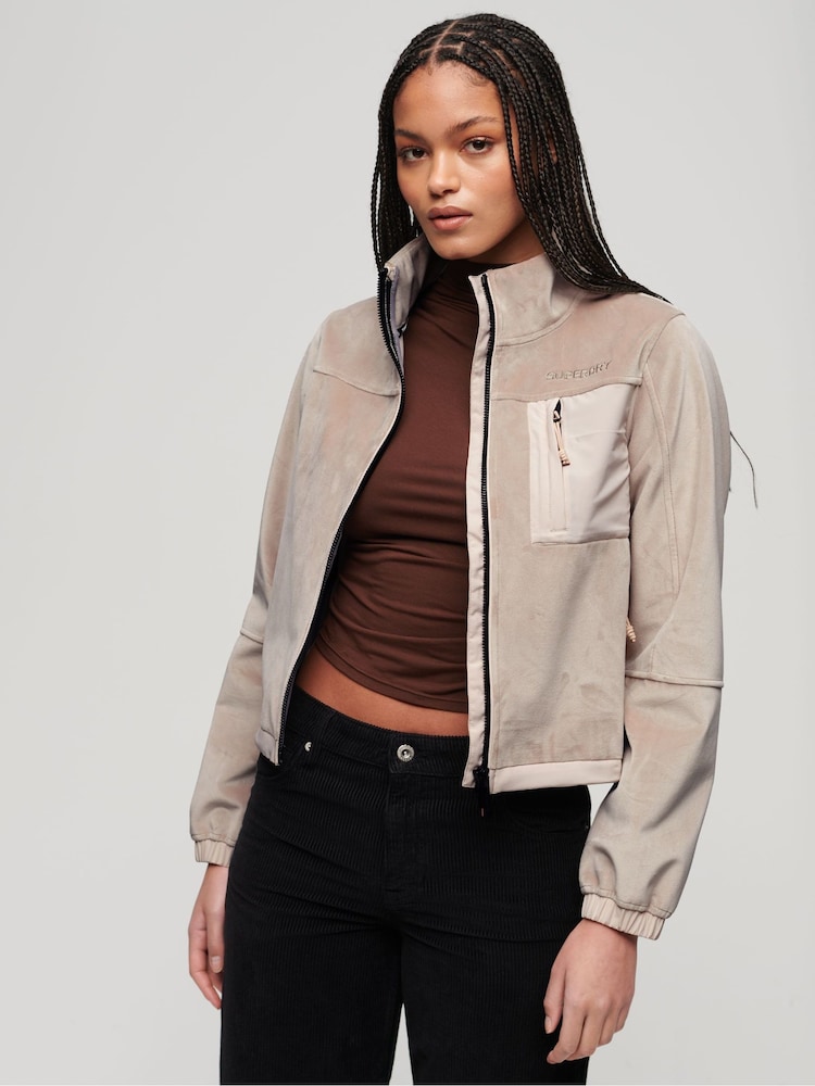 Superdry Nude Premium Trekker Jacket - Image 1 of 6