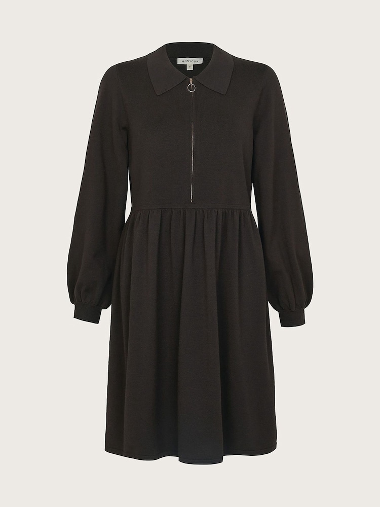 Monsoon Zelda Zip Dress - Image 5 of 5