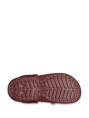 Crocs Brown Classic Kids Fun Lab Bear Slippers - Image 7 of 8