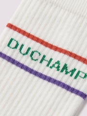 Белый - Мужские спортивные носки Duchamp - Image 3 of 3