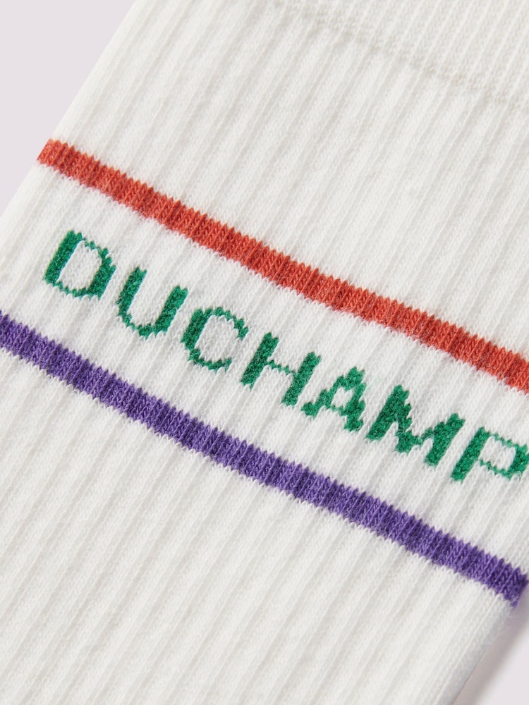 Белый - Мужские спортивные носки Duchamp - Image 3 of 3