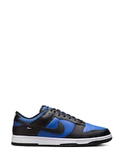 Nike Blue/Black Dunk Low Trainers - Image 1 of 8