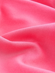 Bright Pink Christmas Santa Baby Bow Graphic Crew Neck Sweatshirt - Image 7 of 7