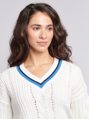 U.S. Polo Assn. White Cricket Womens Jumper - Image 4 of 8