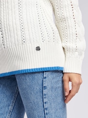 U.S. Polo Assn. White Cricket Womens Jumper - Image 5 of 8