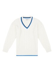 U.S. Polo Assn. White Cricket Womens Jumper - Image 6 of 8