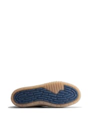 Clarks Blue Suede Somerset Lace Shoes - Image 4 of 4