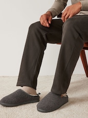 Grey Borg Mule Slippers - Image 1 of 6