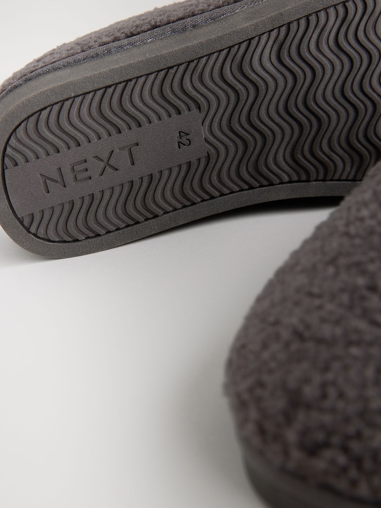 Grey Borg Mule Slippers - Image 6 of 6
