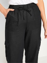 Pantalones cargo de lino de Long Tall Sally - Imagen 4 de 5