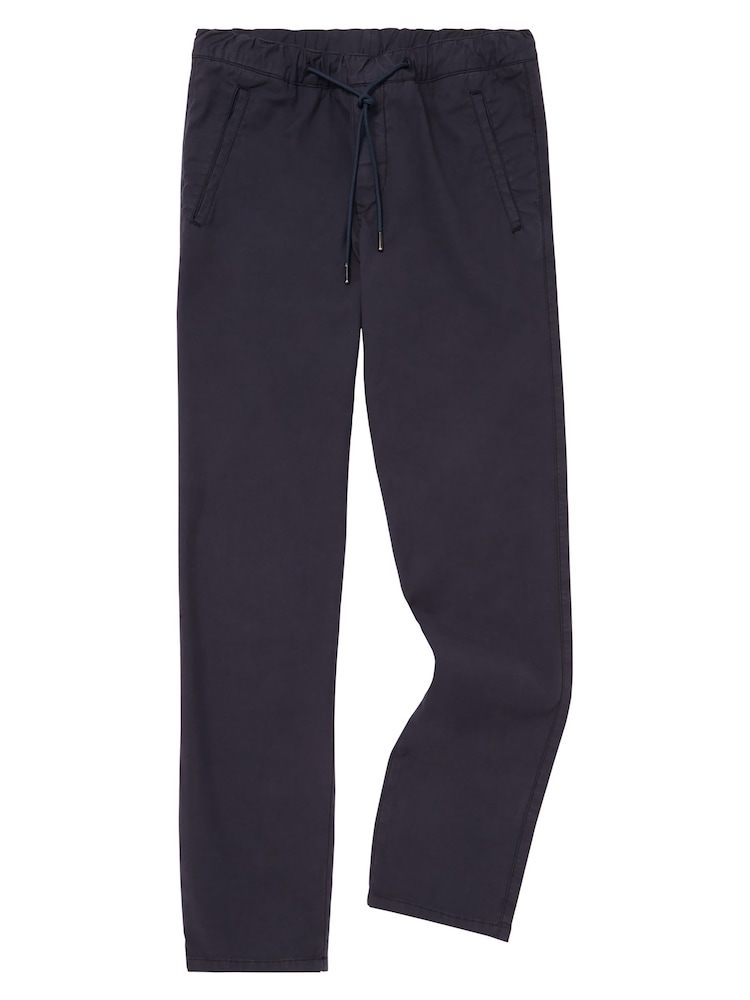 Remus Uomo Blue Slim Leg Tencel Stretch Chinos - Image 7 of 7