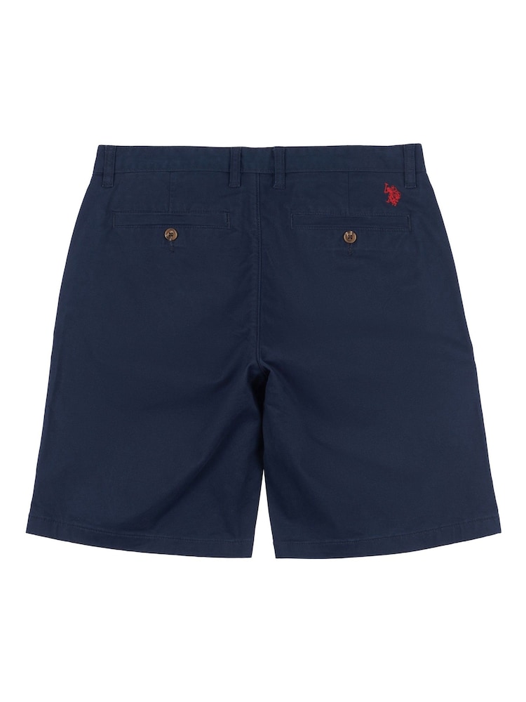 Blauw - U.S. Polo Assn. Classic Mens Chino Shorts - Image 7 of 8