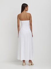 4th & Reckless White Lexie Bandeau Maxi Dress - Image 2 of 5
