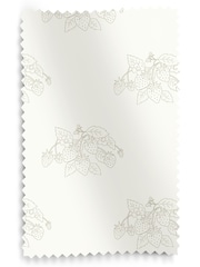 Sophie Allport Sage Green Vector Strawberry Made to Measure 100% Cotton Roman Blinds - Image 5 of 5
