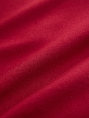 Red Long Sleeve Regular Fit Oxford Shirt - Image 10 of 11