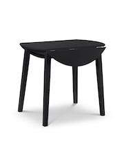 Julian Bowen Black Coast Dropleaf Table - Image 3 of 5