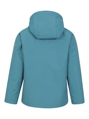 Mountain Warehouse Teal Kids Fell 3-In-1 Water Resistant Jacket - Image 3 of 7