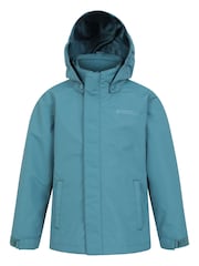 Mountain Warehouse Teal Kids Fell 3-In-1 Water Resistant Jacket - Image 5 of 7