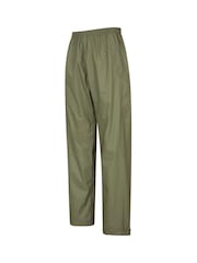 Зеленый - Женские непромокаемые брюки Mountain Warehouse Pakka - Image 1 of 4
