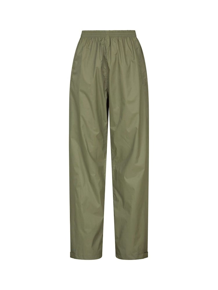 Зеленый - Женские непромокаемые брюки Mountain Warehouse Pakka - Image 2 of 4