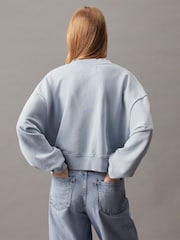 Calvin Klein Blue Label Washed V-Neck Jumper - Image 2 of 4