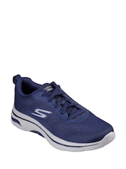 Skechers Blue Go Walk Arch Fit 2.0 Idyllic Trainers - Image 2 of 3