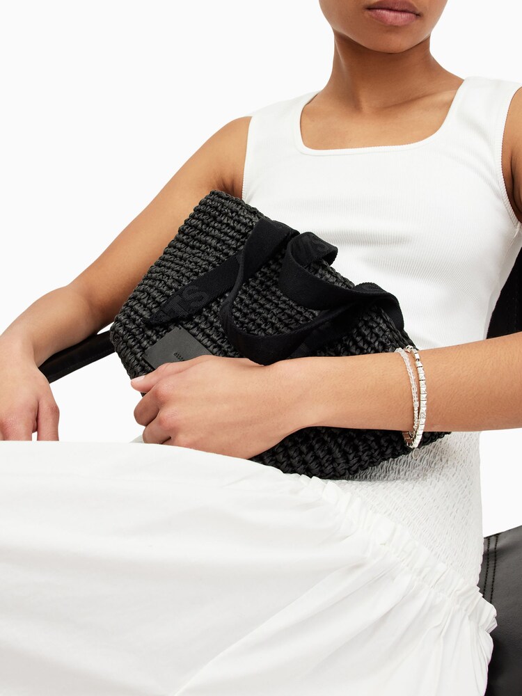 AllSaints Black Celayne Mini Tote Bag - Image 2 of 6