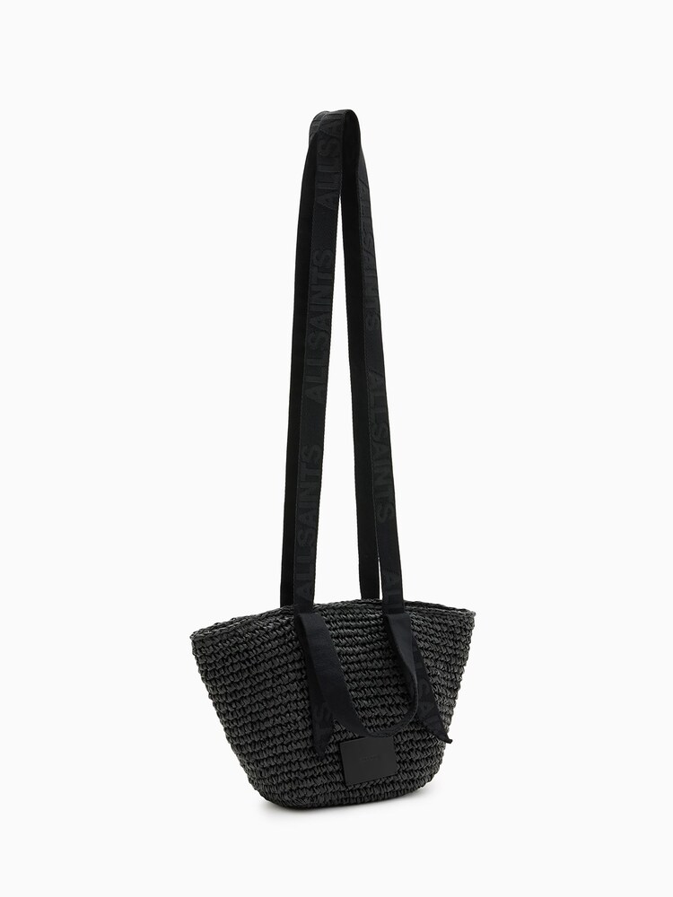AllSaints Black Celayne Mini Tote Bag - Image 4 of 6